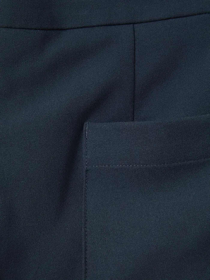 Men Reiss Shorts Deck Slim Fit Drawstring Chino Shorts Airforce Blue