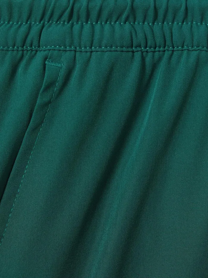 Men Reiss Swimwear Shore Plain Drawstring Waist Swim Shorts Teal