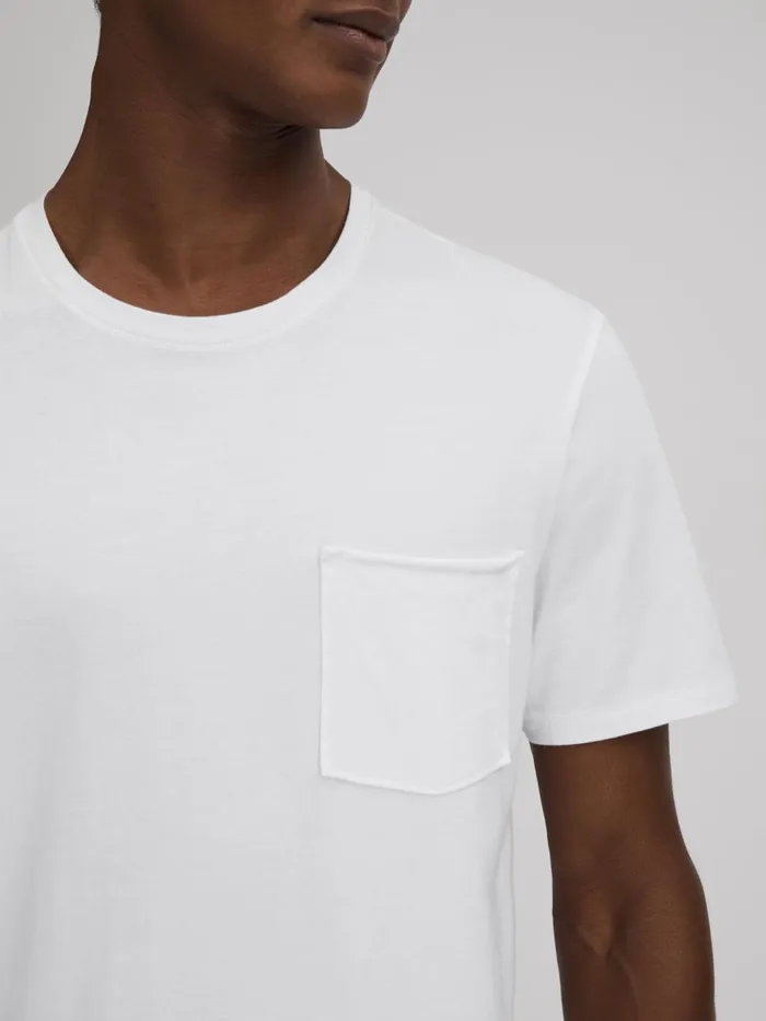 Men Reiss TShirts Crew Neck TShirt Fresh White