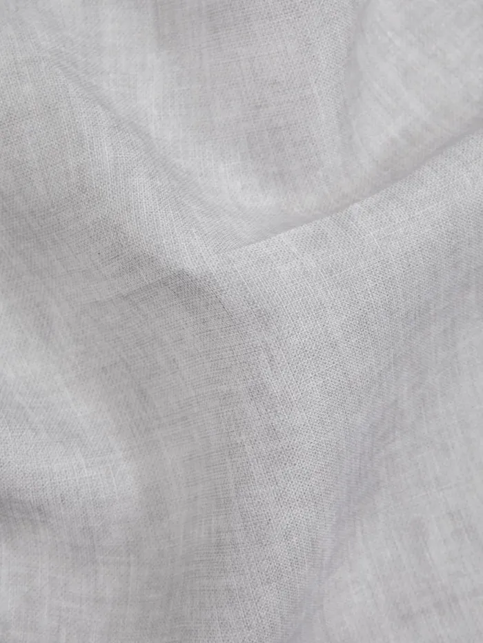 Men Reiss Ties and Pocket Squares Siracusa Linen Contrast Trim Pocket Square Soft Ice
