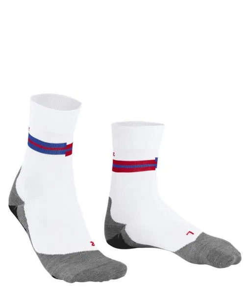 Men RU5 Race Men Running Socks White FALKE Running Socks