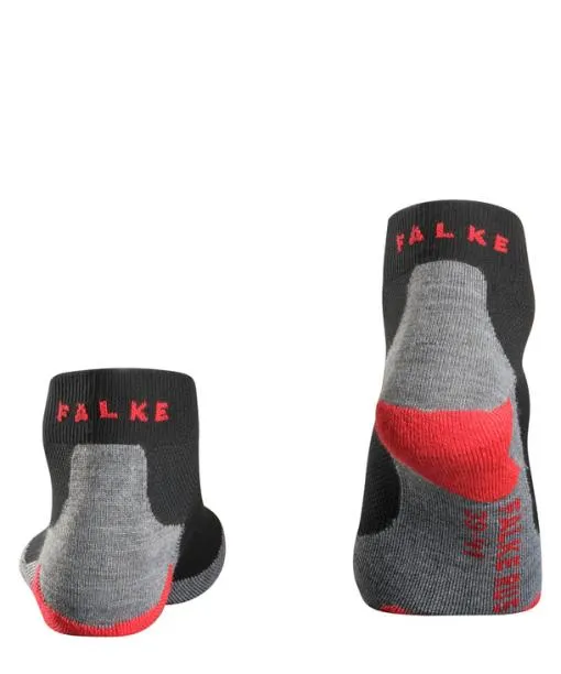 Men RU5 Race Short Men Running Short Sock Black FALKE Running Socks