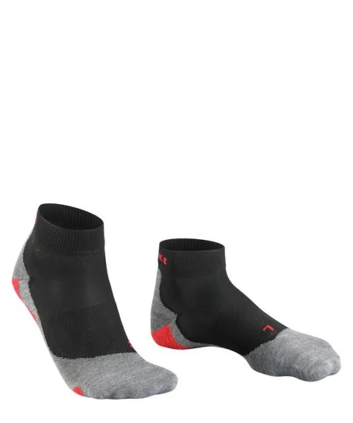 Men RU5 Race Short Men Running Short Sock Black FALKE Running Socks