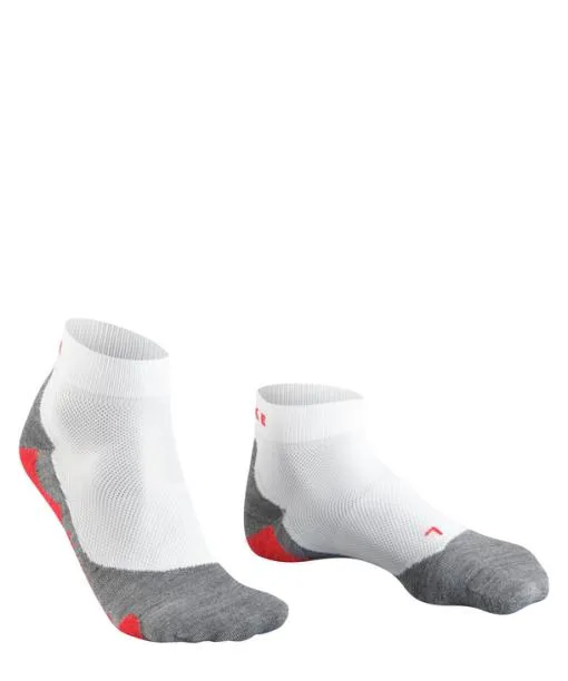 Men RU5 Race Short Men Running Short Sock White FALKE Running Socks