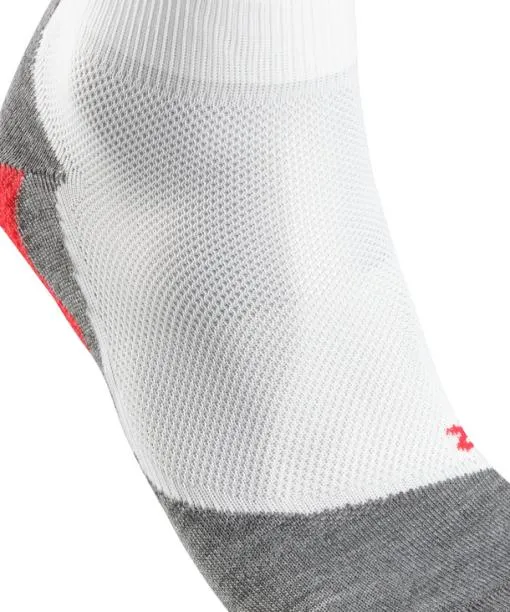 Men RU5 Race Short Men Running Short Sock White FALKE Running Socks