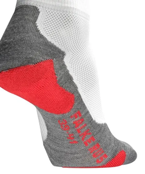 Men RU5 Race Short Men Running Short Sock White FALKE Running Socks