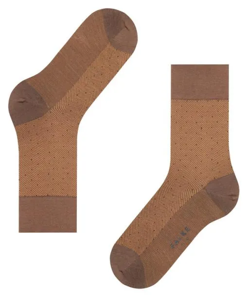 Men Sensitive Herringbone Men Socks Hazel FALKE Socks