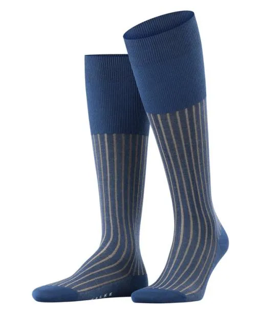Men Shadow Men Kneehigh Socks Ink FALKE Knee High Socks