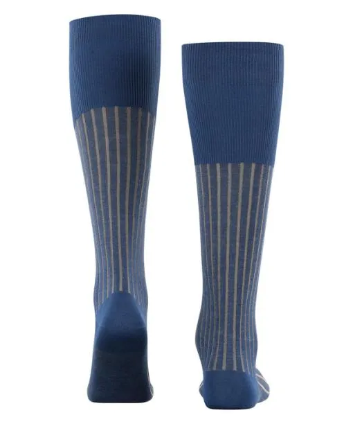 Men Shadow Men Kneehigh Socks Ink FALKE Knee High Socks