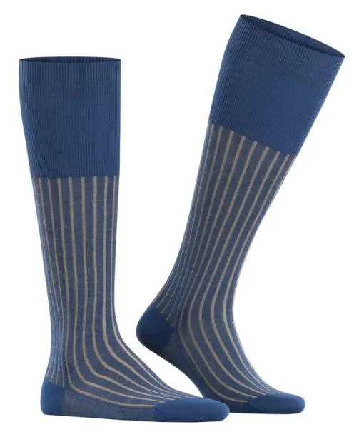 Men Shadow Men Kneehigh Socks Ink FALKE Knee High Socks
