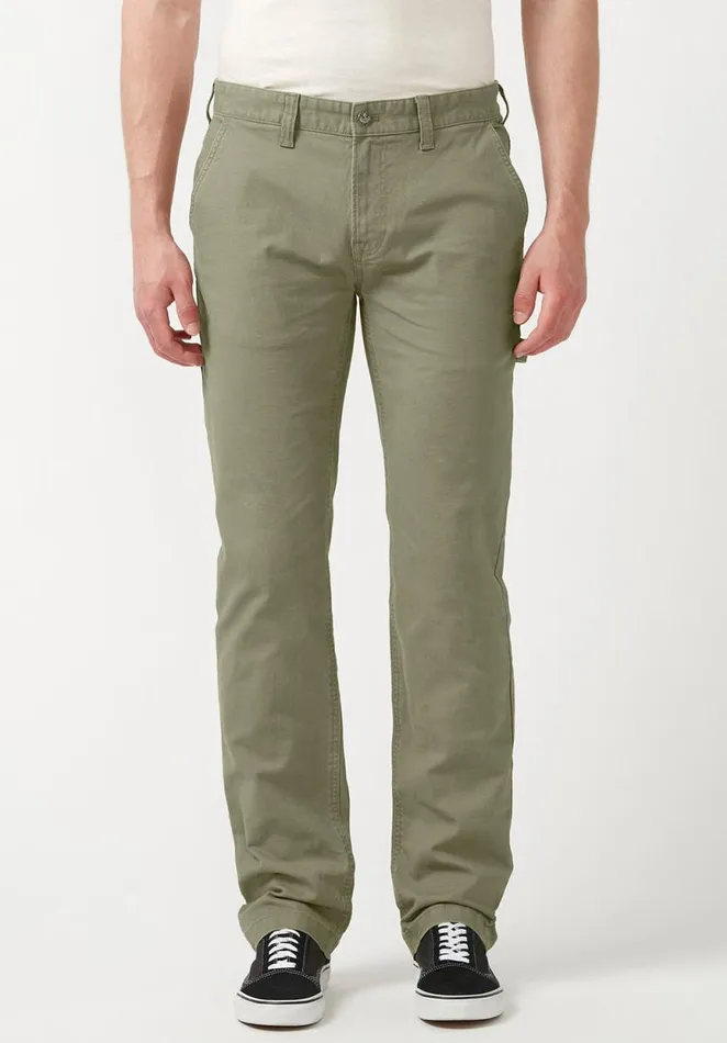 Men Straight Six Olive Green Men039s Carpenter Pants Olive Buffalo David Bitton Pants