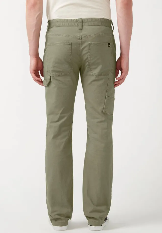 Men Straight Six Olive Green Men039s Carpenter Pants Olive Buffalo David Bitton Pants