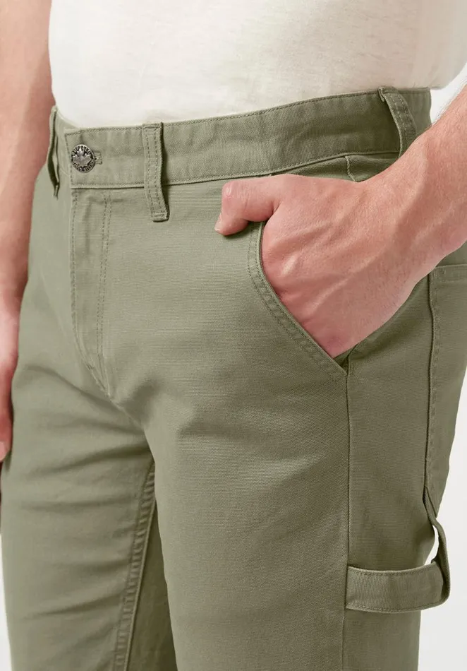 Men Straight Six Olive Green Men039s Carpenter Pants Olive Buffalo David Bitton Pants