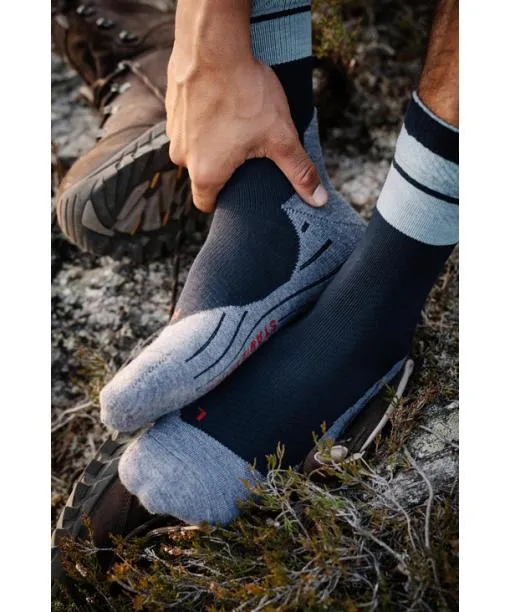 Men TK Stabilizing Men Trekking Socks Black FALKE Hiking Socks