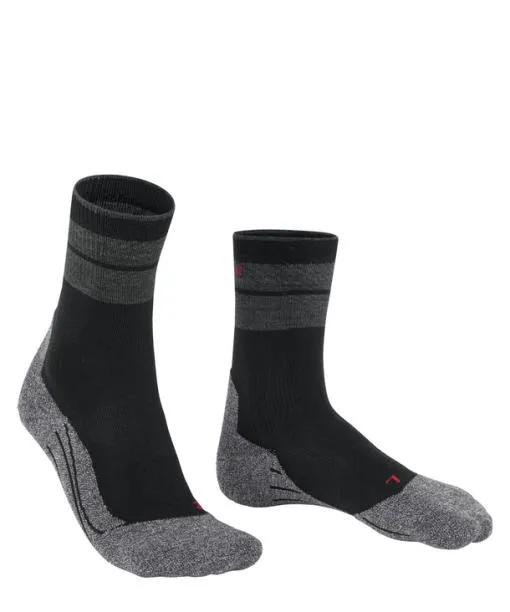Men TK Stabilizing Men Trekking Socks Black FALKE Hiking Socks