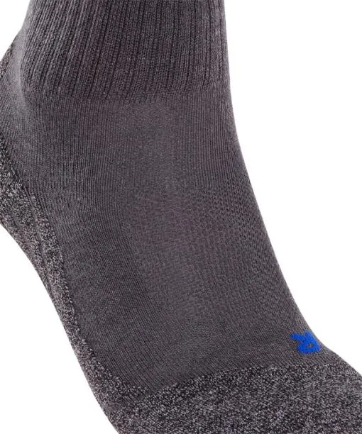 Men TK2 Explore Cool Short Men Trekking Short Sock Asphalt Mel FALKE Hiking Socks
