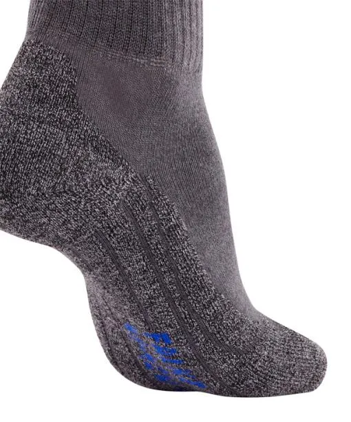 Men TK2 Explore Cool Short Men Trekking Short Sock Asphalt Mel FALKE Hiking Socks