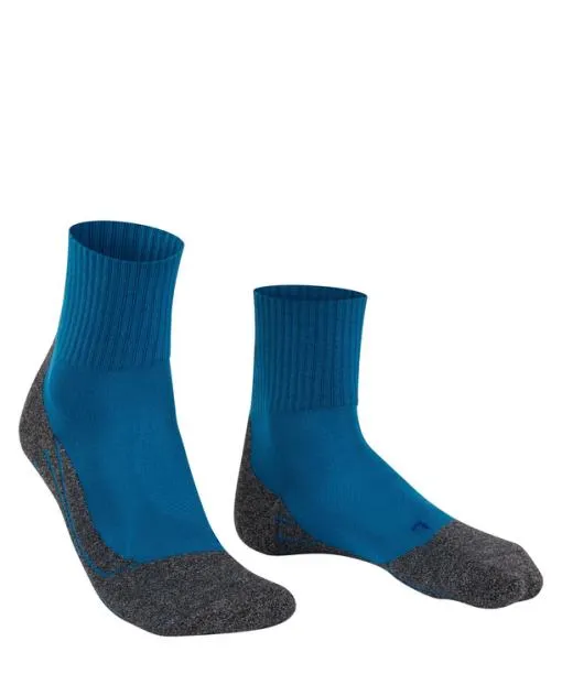 Men TK2 Explore Cool Short Men Trekking Short Sock Galaxy Blue FALKE Hiking Socks