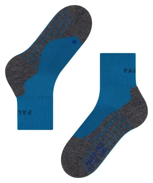 Men TK2 Explore Cool Short Men Trekking Short Sock Galaxy Blue FALKE Hiking Socks