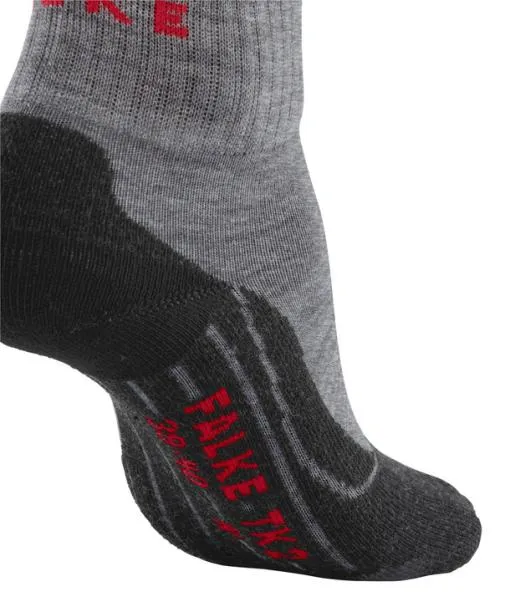 Men TK2 Explore Short Men Trekking Short Sock Light Grey FALKE Hiking Socks