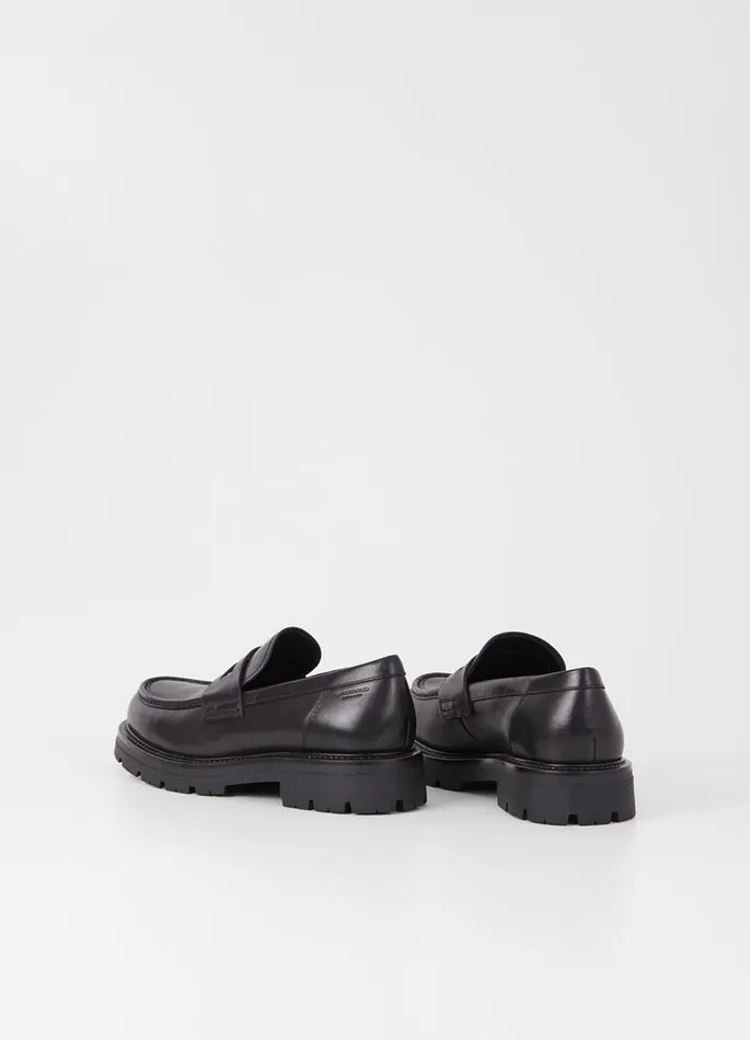 Men Vagabond Loafers CAMERON LOAFER Black Leather