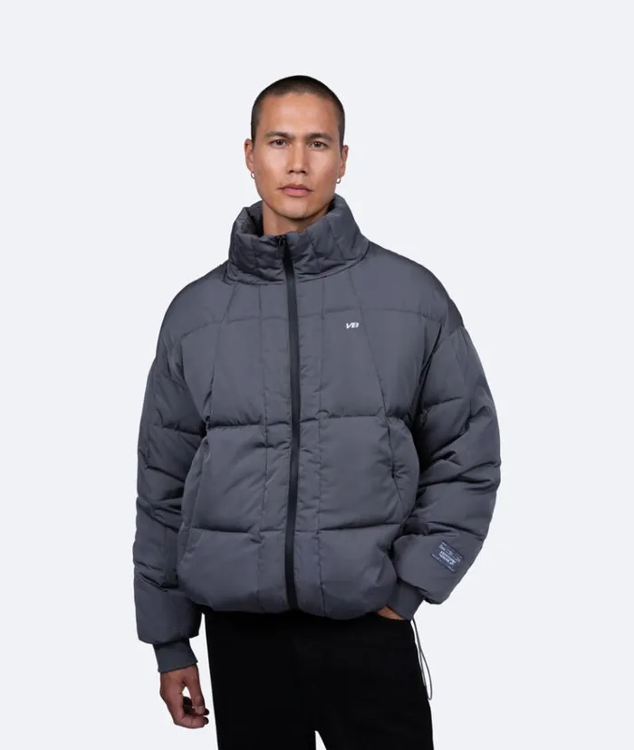 MenWomen JACKETS and FLEECE Vertere Berlin MOTION PUFFER JACKET 8211 GREY