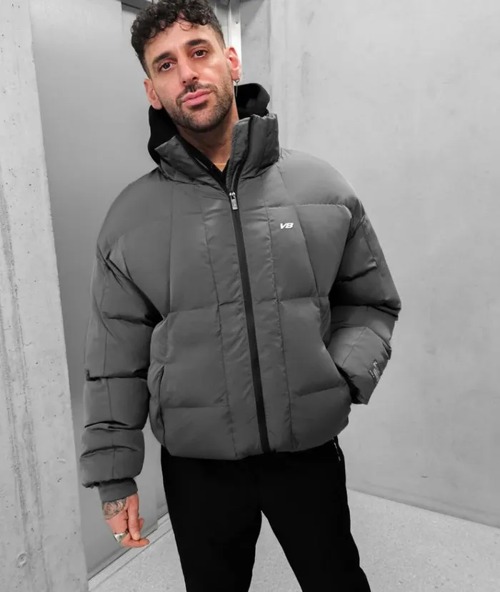 MenWomen JACKETS and FLEECE Vertere Berlin MOTION PUFFER JACKET 8211 GREY