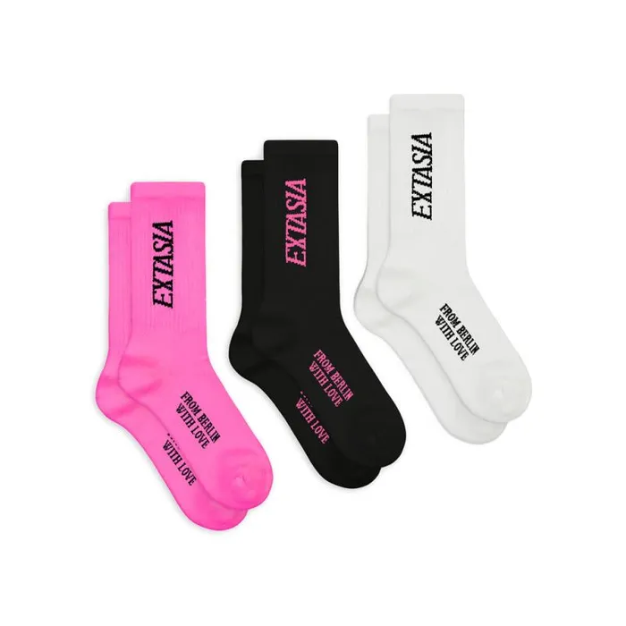 MenWomen SOCKS Vertere Berlin 3PACK TENNIS SOCKS SET 8211 GLAM