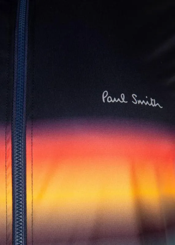 Mens 039Artist Stripe Gradient039 Cycling Gilet Paul Smith Coats and Jackets Mens 039Artist Stripe Gradient039 Cycling Gilet Paul Smith Coats and Jackets