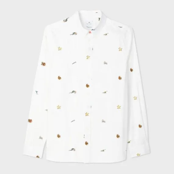 Mens 039Sea Icons039 Cotton Oxford Shirt Paul Smith Shirts Mens 039Sea Icons039 Cotton Oxford Shirt Paul Smith Shirts
