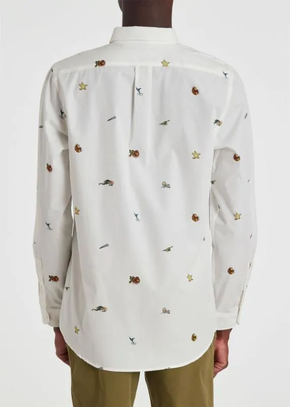 Mens 039Sea Icons039 Cotton Oxford Shirt Paul Smith Shirts Mens 039Sea Icons039 Cotton Oxford Shirt Paul Smith Shirts