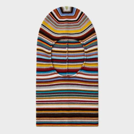 Mens 039Signature Stripe039 Balaclava Paul Smith Hats and Gloves Mens 039Signature Stripe039 Balaclava Paul Smith Hats and Gloves