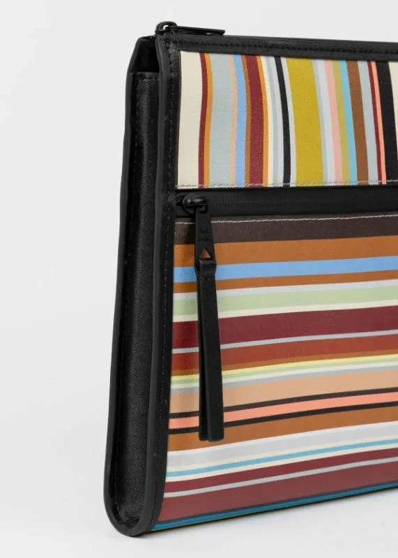 Mens 039Signature Stripe039 Document Case Paul Smith Bags Mens 039Signature Stripe039 Document Case Paul Smith Bags