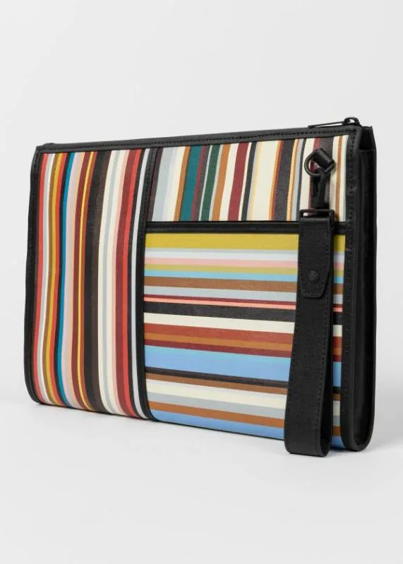 Mens 039Signature Stripe039 Document Case Paul Smith Bags Mens 039Signature Stripe039 Document Case Paul Smith Bags