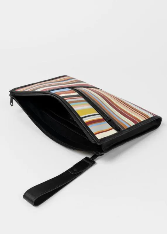 Mens 039Signature Stripe039 Document Case Paul Smith Bags Mens 039Signature Stripe039 Document Case Paul Smith Bags