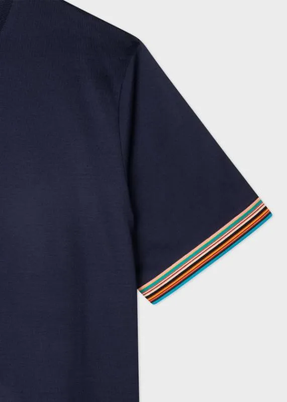 Mens 039Signature Stripe039 Trim TShirt Paul Smith TShirts Mens 039Signature Stripe039 Trim TShirt Paul Smith TShirts