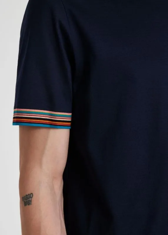 Mens 039Signature Stripe039 Trim TShirt Paul Smith TShirts Mens 039Signature Stripe039 Trim TShirt Paul Smith TShirts