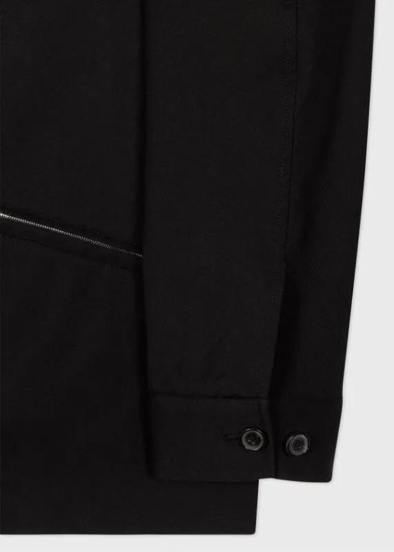 Mens Black Harrington Jacket Paul Smith Coats and Jackets Mens Black Harrington Jacket Paul Smith Coats and Jackets
