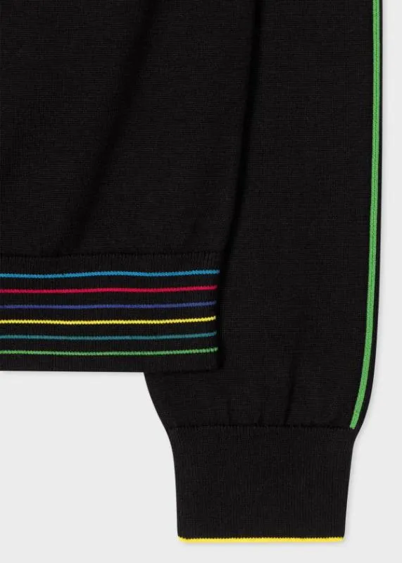 Mens CottonBlend LongSleeve Knitted Polo Shirt Paul Smith Sweaters Mens CottonBlend LongSleeve Knitted Polo Shirt Paul Smith Sweaters