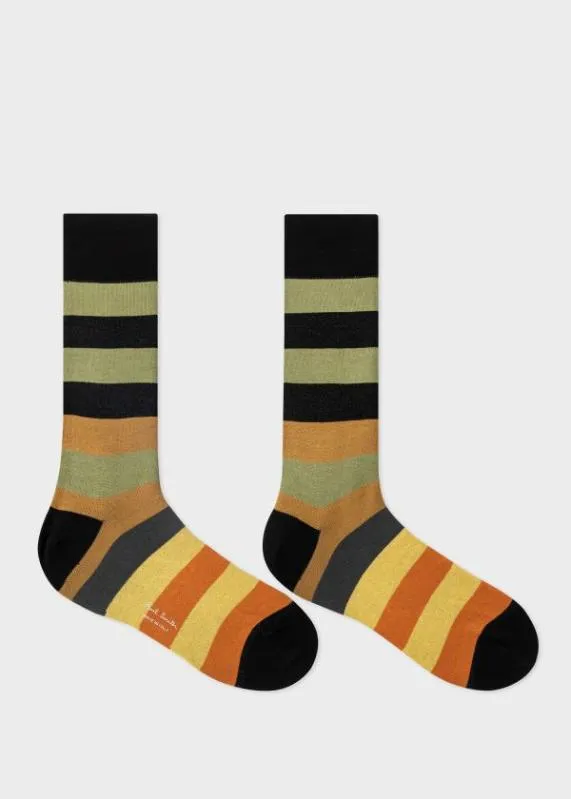 Mens CottonBlend Stripe Socks Paul Smith Socks Mens CottonBlend Stripe Socks Paul Smith Socks