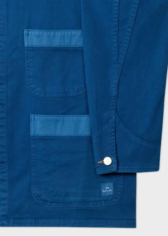 Mens Cotton GarmentDyed Chore Jacket Paul Smith Coats and Jackets Mens Cotton GarmentDyed Chore Jacket Paul Smith Coats and Jackets