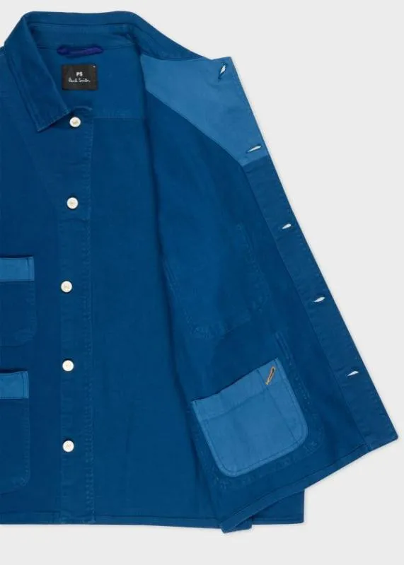 Mens Cotton GarmentDyed Chore Jacket Paul Smith Coats and Jackets Mens Cotton GarmentDyed Chore Jacket Paul Smith Coats and Jackets