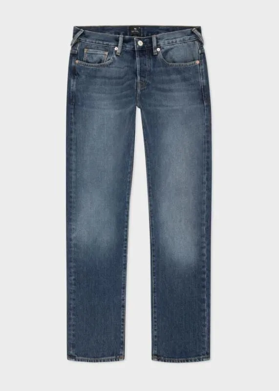 Mens Dark Wash 039Organic Authentic Twill039 Jeans Paul Smith Jeans