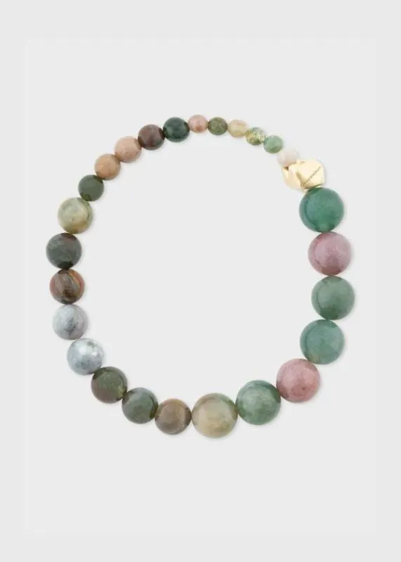 Mens Fancy Jasper Beaded Bracelet By Completedworks Paul Smith Jewelery and Keyrings