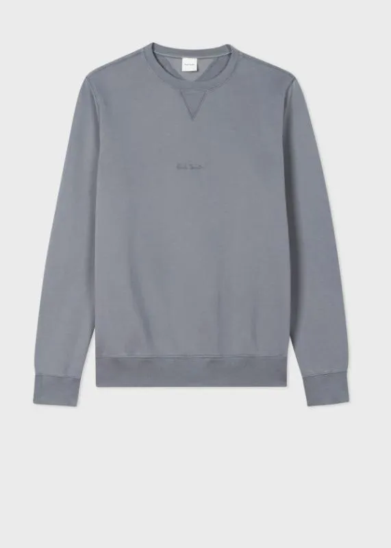 Mens GarmentDye Signature Sweatshirt Paul Smith Sweatshirts and Hoodies