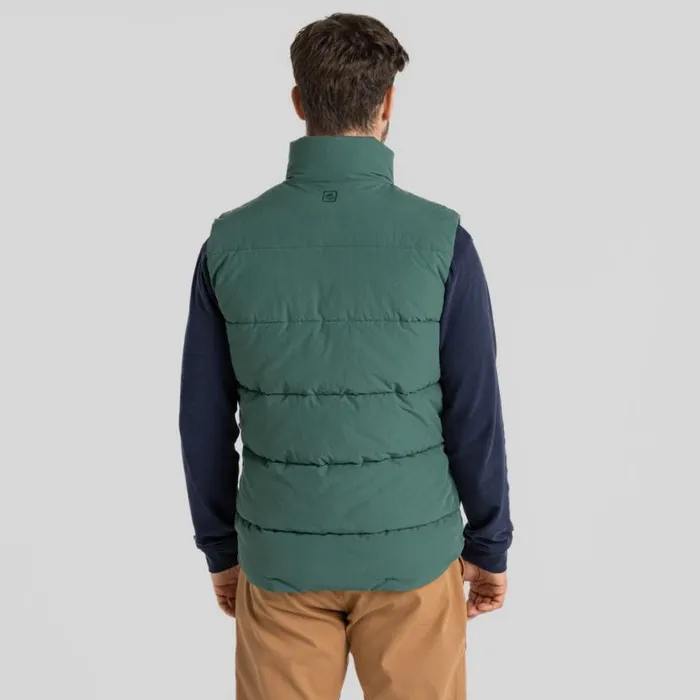 Mens Gilets Craghoppers Burren Vest Evergreen Mens Gilets Craghoppers Burren Vest Evergreen