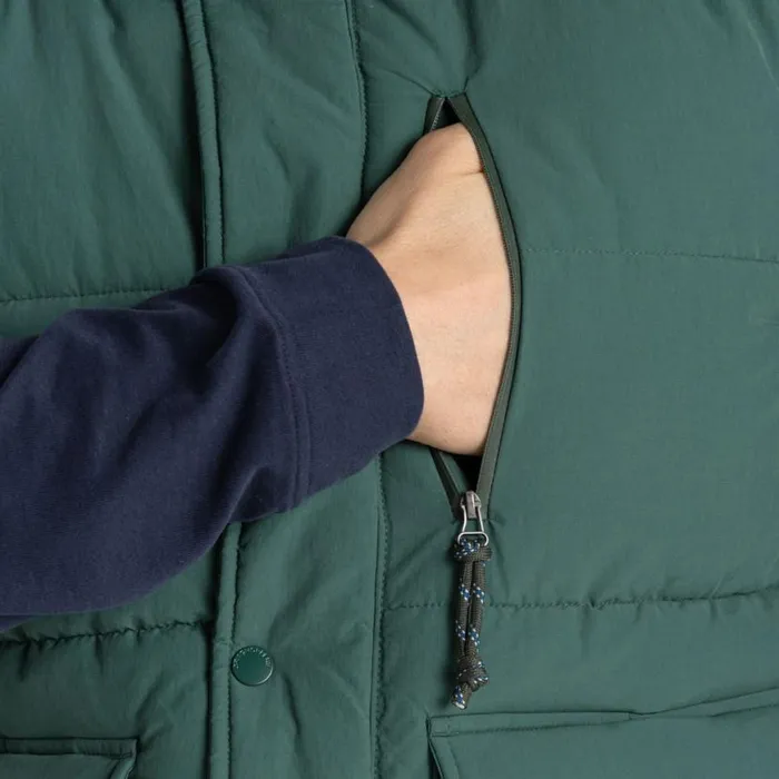 Mens Gilets Craghoppers Burren Vest Evergreen Mens Gilets Craghoppers Burren Vest Evergreen