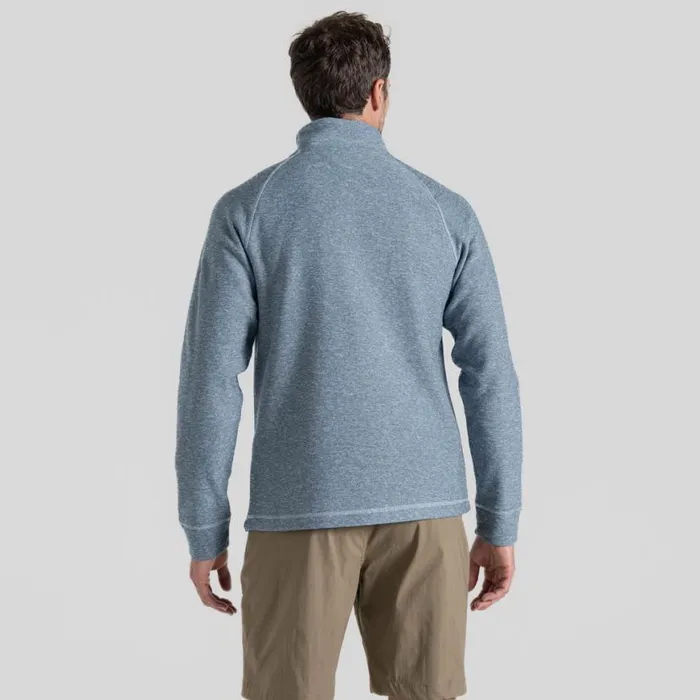 Mens Half Zip Fleece Craghoppers Barn Half Zip Fleece Niagara Blue Marl Mens Half Zip Fleece Craghoppers Barn Half Zip Fleece Niagara Blue Marl