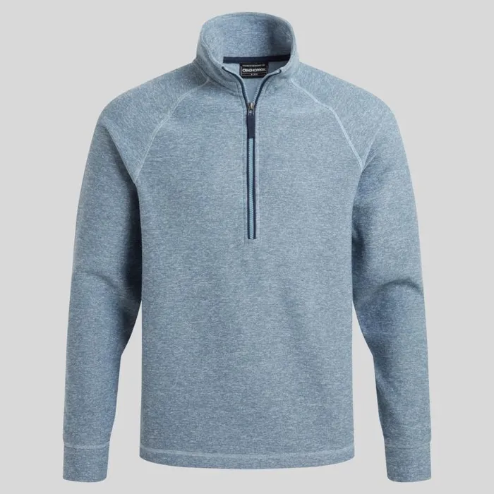 Mens Half Zip Fleece Craghoppers Barn Half Zip Fleece Niagara Blue Marl Mens Half Zip Fleece Craghoppers Barn Half Zip Fleece Niagara Blue Marl