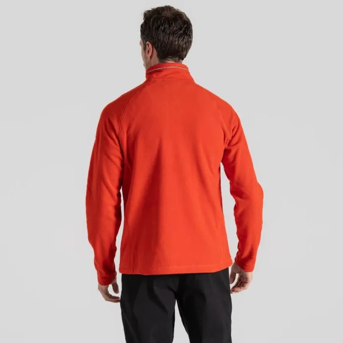 Mens Half Zip Fleece Craghoppers Corey VI Half Zip Fleece Red Rock Mens Half Zip Fleece Craghoppers Corey VI Half Zip Fleece Red Rock